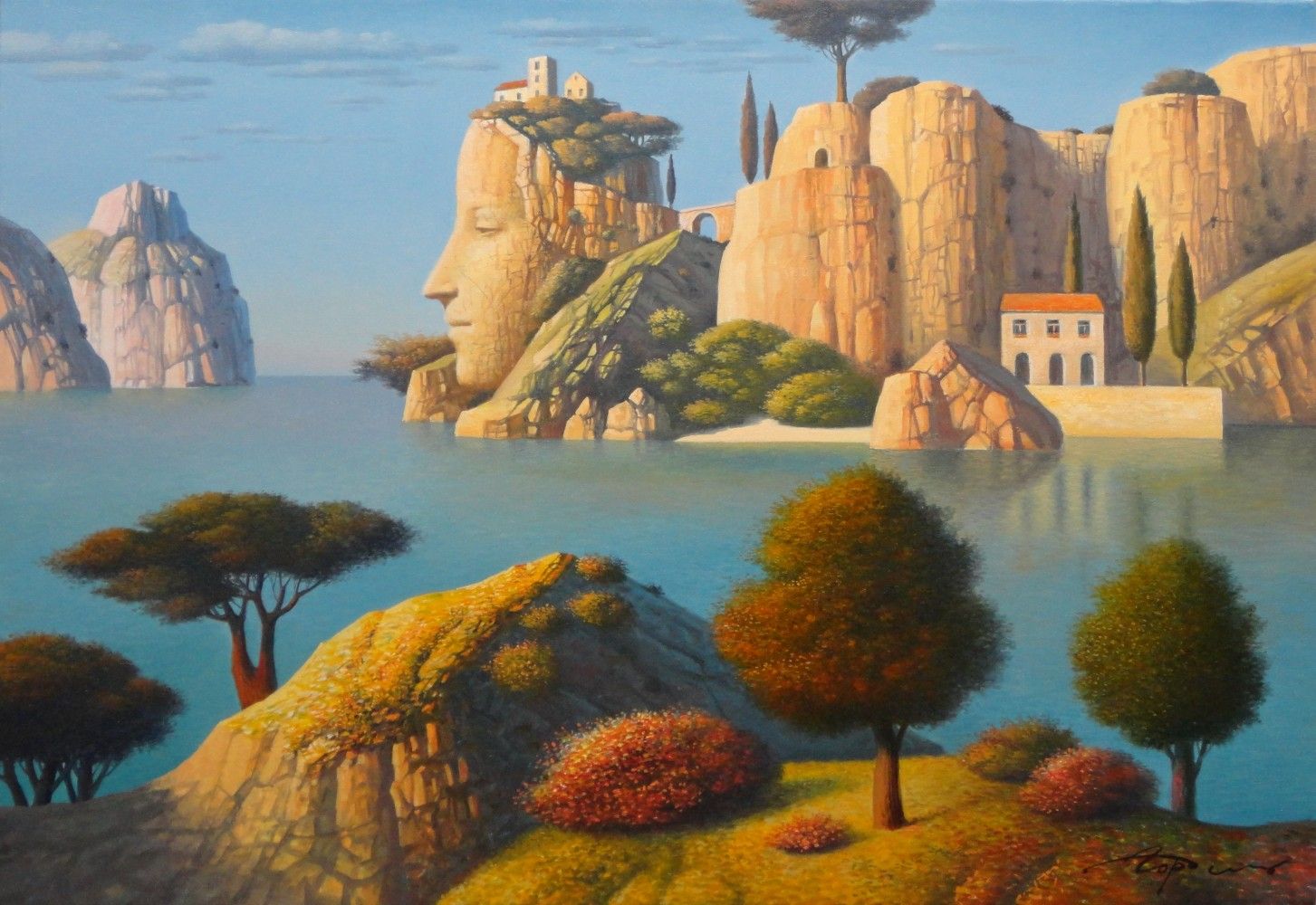 Сюрреалистический пейзаж